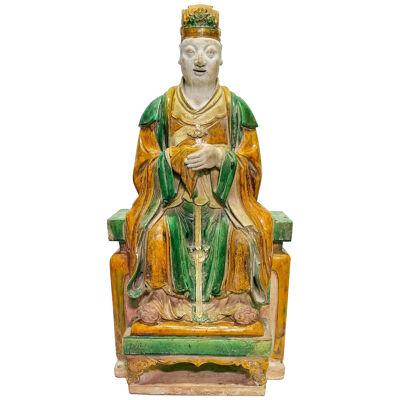 Seated Figure of an Immortal, China, circa 16th century