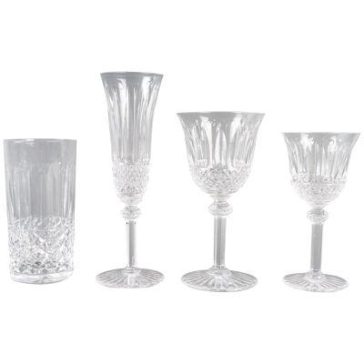1928 Saint Louis - Set Of Glasses Tommy Crystal - 32 Pieces