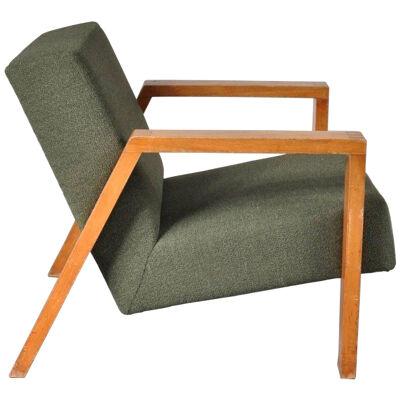 1946s Rare Lounge Chair by Groep & for Goed Wonen, Netherlands