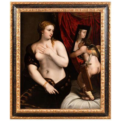 Venus in a mirror - Italy - 17th century