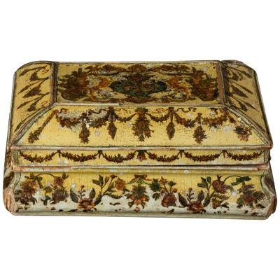 Cartapesta writing box - Italy - 18th century