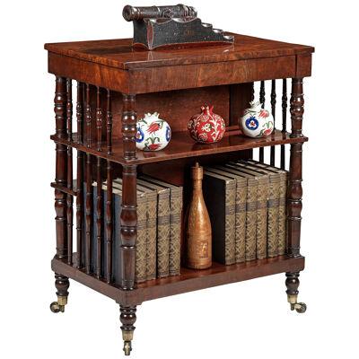 Regency period mahogany freestanding bookcase