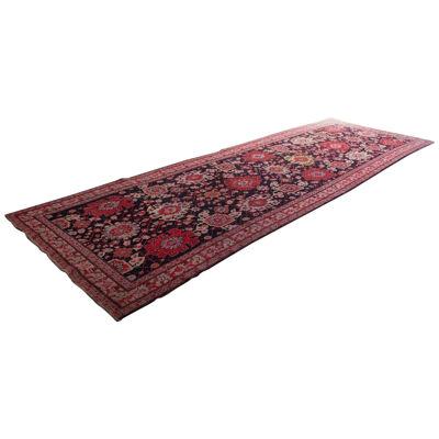 Large Antique Caucasian Karabagh Carpet / Runner