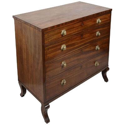 Regency period Mahogany chest of drawers, circa 1820