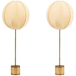 Pair of Floor Lamps by Hans-Agne Jakobsson, Sweden 1950s