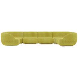 CANAPÉ  U Modular Sofa with Detachable Swivel Base Lounge Chairs