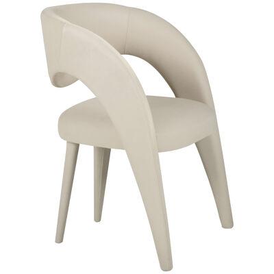 Modern Laurence Dining Chairs Nubuck Leather Handmade in Portugal by Greenapple