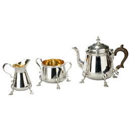 Silver tea set