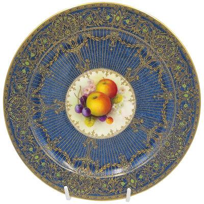 20th century Royal Worcester cabinet plate