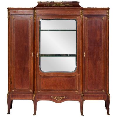 Antiques Louis XVI Display Cabinet, France 1890's