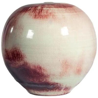 Signed John Takehara Oxblood Glazed Vase