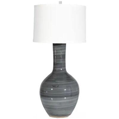 Contemporary Porcelain Vase Form as Lamp