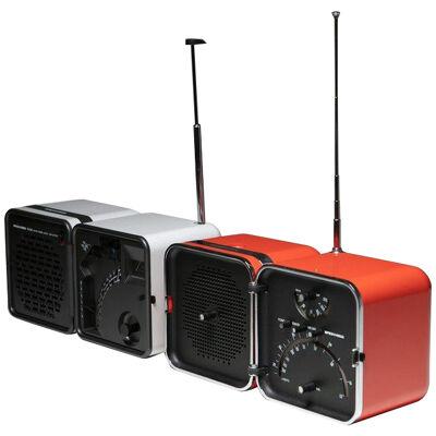 Pair of TS 502 Portable Radios by Zanuso and Sapper for Brionvega