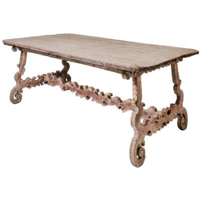 Early 19th C  Baroque Tuscan Table