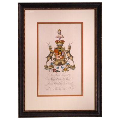 Heraldic Crest Prints by William Segar