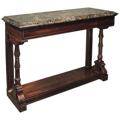 Regency period rosewood Console Table