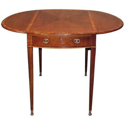 Sheraton period mahogany Pembroke Table.