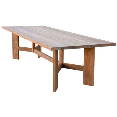 Indoor or Outdoor Dining Table Made from Teak