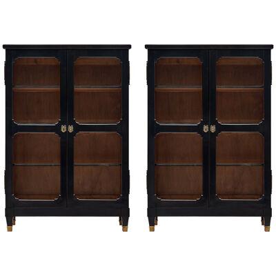 Pair Of French “Regence” Style Bookcases