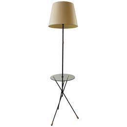 French Standard Lamp with Coffee Table
