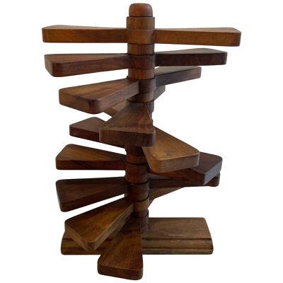 An Architects Model of Spiral Staircase