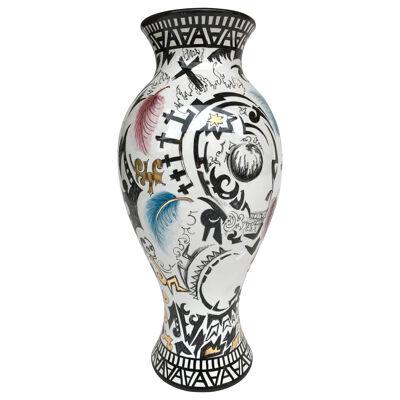 Contemporary Ceramic Vase by Antonio Cagianelli, Italy