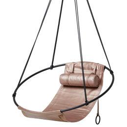 Studio Stirling Bronze Leather Genuine Leather Hanging Chair