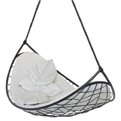 Modern Minimal Daybed Hamock Swing Chair with pillows