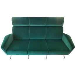 Guy Besnard 3 seaters sofa, Edited Besnard and co, France 1960