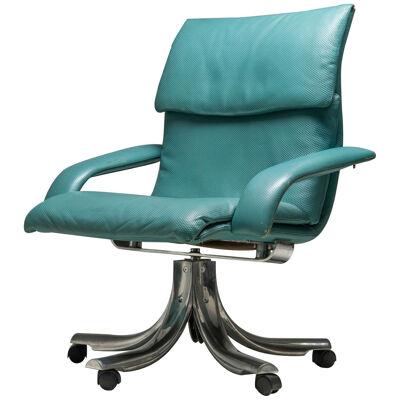 70's 'ONDA' Office Chair By Giovanni Offredi for Saporiti, Italy