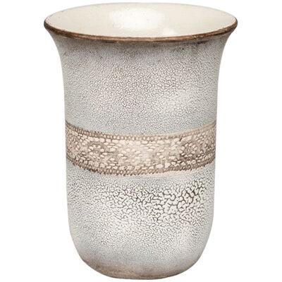 Ceramic Flared Neck Vase by Jean Besnard, 1932