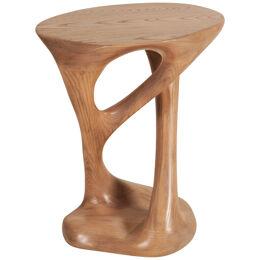 Sasha side table in Antique Oak stain on Ash wood