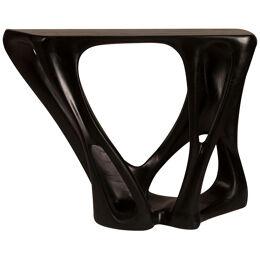 Amorph Petra Console Table in Ebony stain on Ash wood