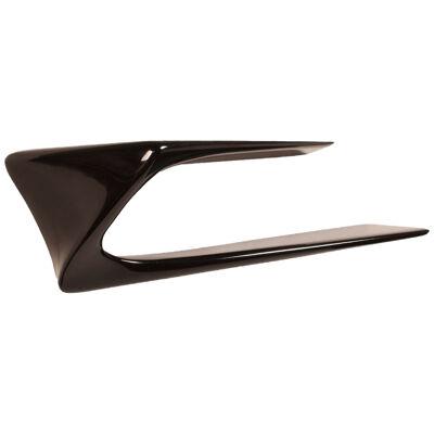 Amorph Flux wall mounted shelf Black Lacquer 