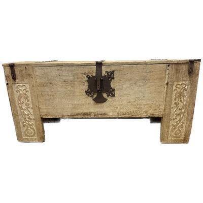 17th century wedding chest from Westphalia.